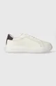 λευκό Δερμάτινα αθλητικά παπούτσια Calvin Klein LOW TOP LACE UP PET Ανδρικά