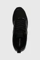 μαύρο Δερμάτινα αθλητικά παπούτσια Calvin Klein LOW TOP LACE UP MIX