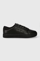 Calvin Klein Jeans sneakersy skórzane CLASSIC CUPSOLE LOW ML LTH Planet friendly czarny YM0YM00864