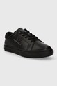 Calvin Klein Jeans sneakers din piele CLASSIC CUPSOLE LOW ML LTH YM0YM00864 negru SS24