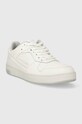 Tenisky Calvin Klein Jeans BASKET CUPSOLE LOW LTH IN SAT YM0YM00867 bílá SS24