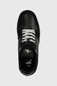 Кроссовки Calvin Klein Jeans BASKET CUPSOLE LOW LTH NBS LUM чёрный YM0YM00869
