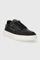 Кросівки Calvin Klein Jeans CHUNKY CUPSOLE LOW LTH IN SAT YM0YM00873 чорний SS24