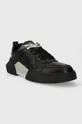 Calvin Klein Jeans sneakers in pelle CHUNKY CUP 2.0 LOW LTH LUM nero