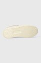 Kožené tenisky Calvin Klein Jeans BASKET CUPSOLE MID LTH ML FAD YM0YM00883 béžová