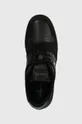 μαύρο Δερμάτινα αθλητικά παπούτσια Calvin Klein Jeans BASKET CUPSOLE LOW LTH ML FAD
