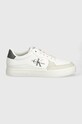 Tenisky Calvin Klein Jeans CLASSIC CUPSOLE LOW LTH ML FAD YM0YM00885 bílá AW24
