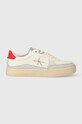 Calvin Klein Jeans sneakersy CLASSIC CUPSOLE LOW LTH ML FAD YM0YM00885 beżowy AW24