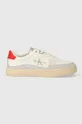 Calvin Klein Jeans sneakersy CLASSIC CUPSOLE LOW LTH ML FAD beżowy