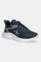 Sneakers boty Calvin Klein Jeans EVA RUNNER LOW LACE ML MIX nízký námořnická modř YM0YM00968