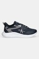 Sneakers boty Calvin Klein Jeans EVA RUNNER LOW LACE ML MIX YM0YM00968 námořnická modř NC24