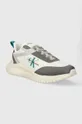 Calvin Klein Jeans sneakersy EVA RUNNER LOW LACE ML MIX szary
