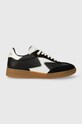 Кожаные кроссовки Filling Pieces Sprinter Dice замш чёрный 68625751861