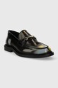 Filling Pieces leather loafers Loafer Polido 44233193040 black SS24