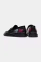 negru Filling Pieces mocasini de piele Loafer Polido