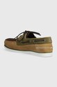 Obuća Mokasinke od brušene kože Tommy Hilfiger TH BOAT SHOE CORE C BLOCK SUEDE FM0FM04630 zelena