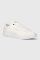 Tommy Hilfiger tenisówki TH HI VULC LOW CANVAS Planet friendly biały FM0FM04882