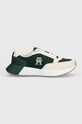 Αθλητικά Tommy Hilfiger CLASSIC ELEVATED RUNNER MIX FM0FM04940 τιρκουάζ SS24