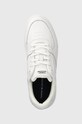 Кожаные кроссовки Tommy Hilfiger MODERN CUP CORPORATE LTH белый FM0FM04941