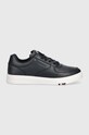 Kožené tenisky Tommy Hilfiger MODERN CUP CORPORATE LTH FM0FM04941 tmavomodrá SS24