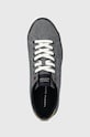 Tenisky Tommy Hilfiger TH HI VULC LOW CHAMBRAY tmavomodrá FM0FM04945