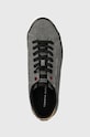 Teniske Tommy Hilfiger TH HI VULC LOW CHAMBRAY črna FM0FM04945