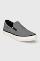 Tommy Hilfiger tenisi TH HI VULC LOW SLIPON CHAMBRAY FM0FM04947 bleumarin SS24