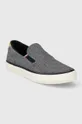 Πάνινα παπούτσια Tommy Hilfiger TH HI VULC LOW SLIPON CHAMBRAY σκούρο μπλε