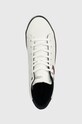 Tenisky Tommy Hilfiger TH HI VULC STRIPES MESH biela FM0FM04948