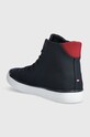 Boty Kecky Tommy Hilfiger TH HI VULC STRIPES MESH FM0FM04948 námořnická modř