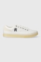 Πάνινα παπούτσια Tommy Hilfiger TH HI VULC STREET LOW MIX λευκό FM0FM04951