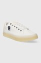 Πάνινα παπούτσια Tommy Hilfiger TH HI VULC STREET LOW MIX FM0FM04951 λευκό SS24