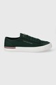 Tommy Hilfiger tenisi CORPORATE VULC CANVAS Planet friendly turcoaz FM0FM04954