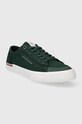 Tommy Hilfiger tenisi CORPORATE VULC CANVAS FM0FM04954 turcoaz SS24