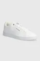 λευκό Δερμάτινα αθλητικά παπούτσια Tommy Hilfiger COURT CUPSOLE RWB LTH Ανδρικά