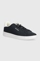 Tommy Hilfiger sneakersy COURT CUPSOLE PIQUE TEXTILE niska granatowy FM0FM04967