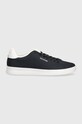Tommy Hilfiger sneakersy COURT CUPSOLE PIQUE TEXTILE FM0FM04967 granatowy SS24