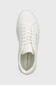 Kožené tenisky Tommy Hilfiger TH COURT LEATHER biela FM0FM04971