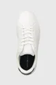 λευκό Δερμάτινα αθλητικά παπούτσια Tommy Hilfiger TH COURT BETTER LTH TUMBLED