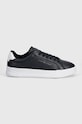 Кожаные кроссовки Tommy Hilfiger TH COURT BETTER LTH TUMBLED FM0FM04972 тёмно-синий SS24