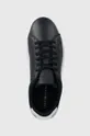 σκούρο μπλε Δερμάτινα αθλητικά παπούτσια Tommy Hilfiger TH COURT BETTER LTH TUMBLED