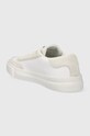 Obuwie Tommy Hilfiger sneakersy skórzane TH CUPSET RWB LTH FM0FM04975 biały