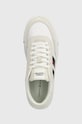 Tommy Hilfiger sneakersy skórzane TH CUPSET RWB LTH biały FM0FM04975