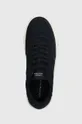 σκούρο μπλε Σουέτ αθλητικά παπούτσια Tommy Hilfiger TH CUPSET SUEDE