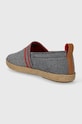 Obuwie Tommy Hilfiger espadryle ESPADRILLE C CHAMBRAY FM0FM04982 granatowy