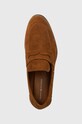 Tommy Hilfiger mokasyny zamszowe CASUAL LIGHT FLEXIBLE SDE LOAFER brązowy FM0FM04988