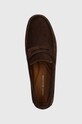 Tommy Hilfiger mokasyny zamszowe CASUAL SUEDE DRIVER brązowy FM0FM04998