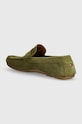 Obuwie Tommy Hilfiger mokasyny zamszowe CASUAL SUEDE DRIVER FM0FM04998 zielony