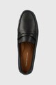 Kožne mokasinke Tommy Hilfiger CASUAL LEATHER DRIVER crna FM0FM04999