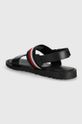 Взуття Сандалі Tommy Hilfiger CORE LTH STRAPPY SANDAL FM0FM05009 чорний